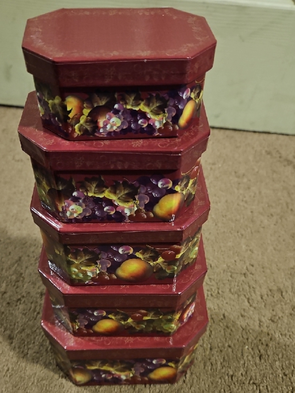 Decorative Nesting Storage Box - Picture 2 of 5